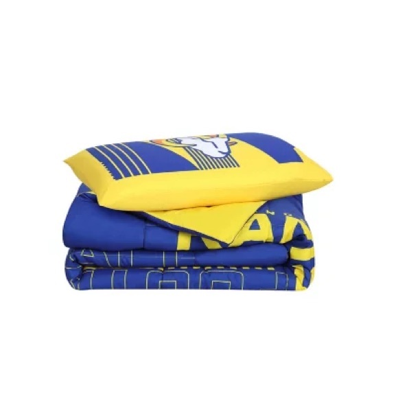 Los Angeles Rams NFL Bed-In-A-Bag Comforter and Sheet Set - Picture 3 of 8